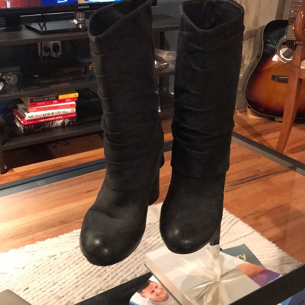 Vince Camuto Black Boots Size 8